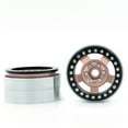 thumbnail image 2 of Aluminum Alloy Wheel Rim Beadlock Wheel Rims Hub 4pcs Replacement for 1/10 TRX4 Axial SCX10 90046 SCX10 III AXI03007 AXI03003 RC Car, 2 of 7