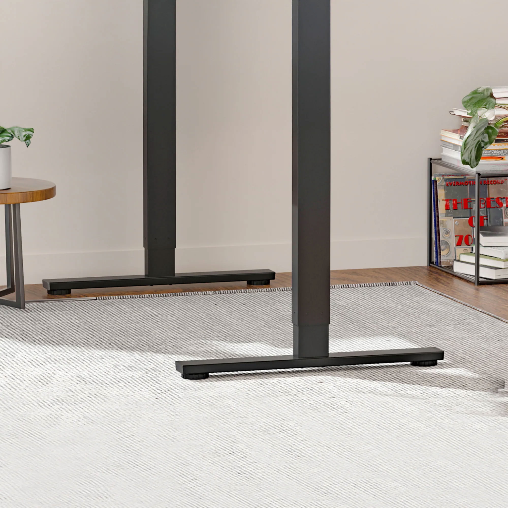 MAYEERTY Electric Standing Desk Adjustable Height 28" to 46", Motorized Sit Stand Up Gaming Desk for Home Office Computer Workstation