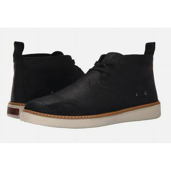 Dr. Scholl's Men's Tyson Chukka Leather Boot Shoes, Black, US Size 8.5M
