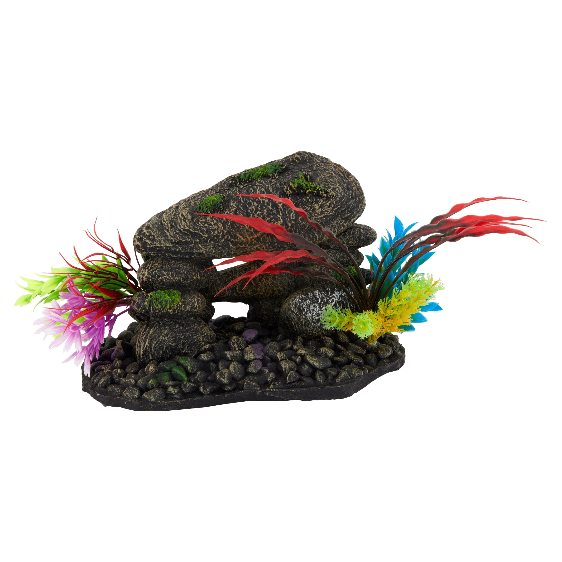 Aqua Culture XXL Wood or Rock Aquarium Ornament, Assorted Item May Vary