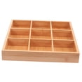 thumbnail image 4 of LEEYNEER 1Pc Vegetable Tray Veggie Platter For Party Event 12.97X12.97X1.97In, 4 of 8