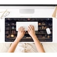 thumbnail image 6 of Gaming Desk Mat Large Mouse Pad, Magical Bookshelf Desk Pad Extended Mouse Mat XXL, Keyboard Pad for Gaming Office Home, Full Desktop Computer Pad Dark Academia Desk Decor for Man 31.5" x 15.75", 6 of 6