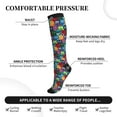 thumbnail image 4 of Picia Funny Owls Printed Sports Compression Socks - 15-20mmHg Graduated Compression, High-Performance Soft and Breathable Socks for Men and Women, 4 of 5
