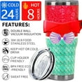 thumbnail image 3 of 40 Oz Tumbler with Handle and Silicone Straws,Coffee Insulated Tumbler with Handle,40oz Tumbler with Handle, 3 of 6