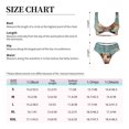 thumbnail image 5 of Honeii Hot Air Balloon Guinea Pig Print Women’s Bikini Set,Two Piece Swimsuit Bathing Suits,Stylish High Elasticity Swimwear for Beach and Pool, 5 of 6