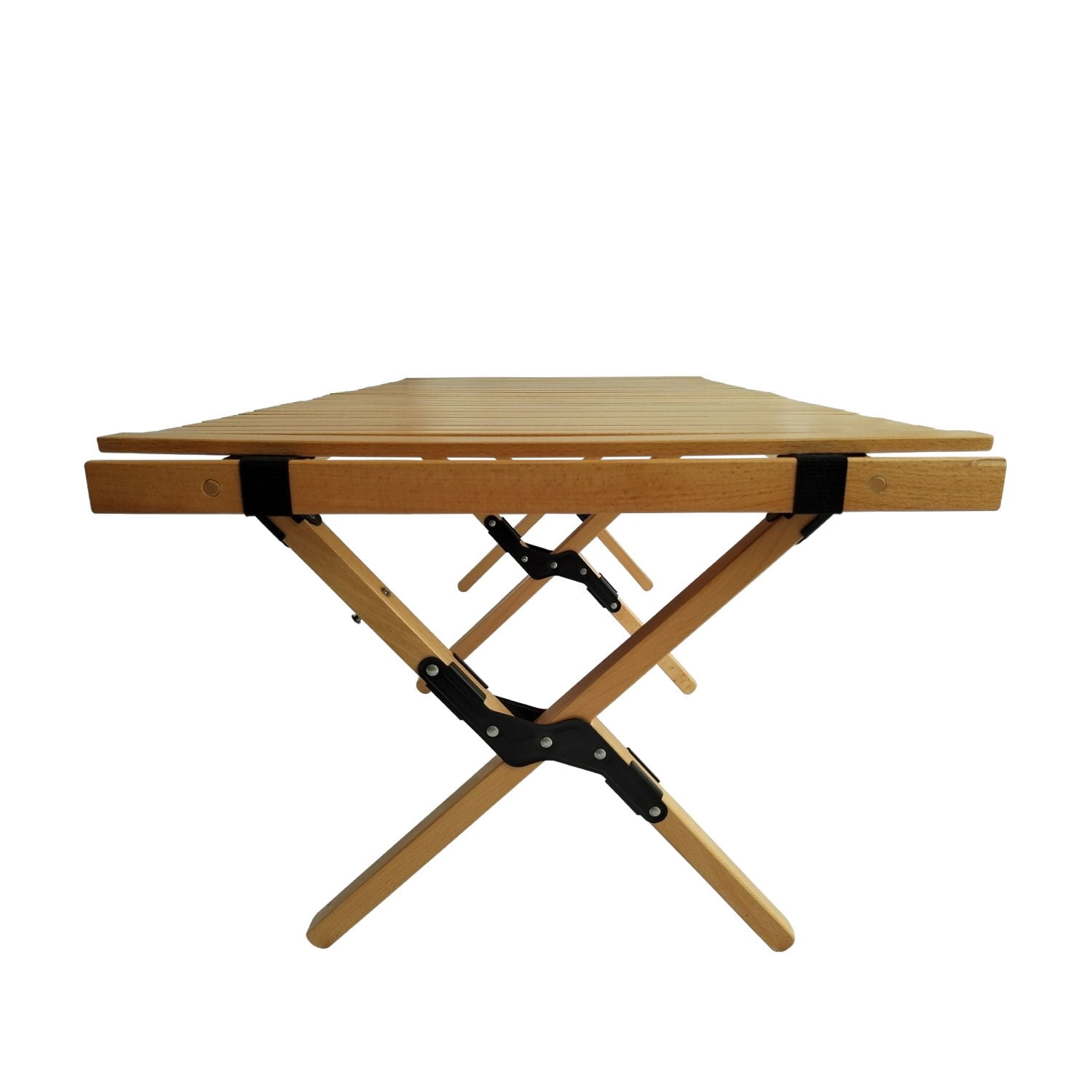 Wooden Foldable Portable Patio Dining Table, Natural Indoor and outdoor universal ,Natural