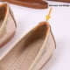 thumbnail image 5 of Zapatillas de ballet plegables antideslizantes y brillantes, zapatos planos para viajes al aire libre, 5 of 9