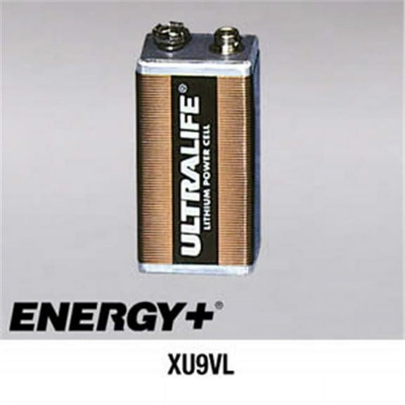 FedCo Batteries Compatible with  Ultralife XU9VL 9 Volt Size Lithium Battery - 9.0V  1200mAh