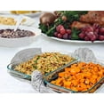 thumbnail image 5 of Arthur Court Designs Aluminum Pyrex Casserole Dish Holder 2 Quart Pyrex Double Base Turkey Casserole Holder Removeable Replaceable Glass Casserole Tra, 5 of 5