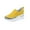 Yellow, variant on NOKIO Women's Fashion Casual Platform Wedges Slip On Loafers Shoes High Heels Sneakers Women'S Fashion Short Boots