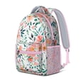 thumbnail image 3 of Vintage Botanical Print Backpack - Waterproof Lightweight Student Backpack, 3 of 6