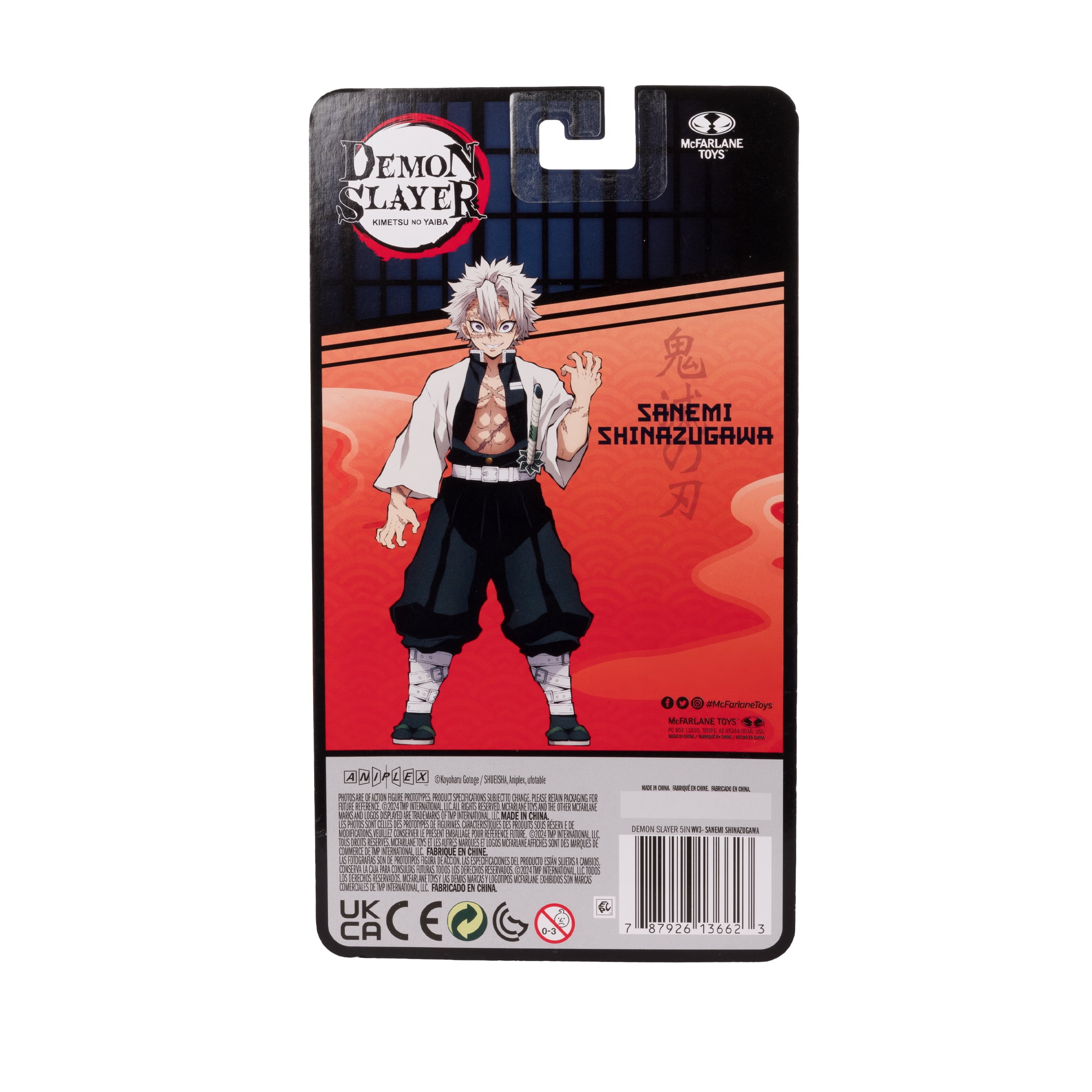 Demon Slayer 5In - Sanemi Shinazugawa - figure - Walmart.com