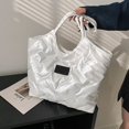 thumbnail image 4 of Bolso de viaje corto de gran capacidad, bolso de algodón, bolso de mano de un solo hombro, bolso de mano para mujer mayor, bolso de mano, 4 of 6