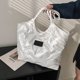 thumbnail image 5 of Bolso de viaje corto de gran capacidad, bolso de algodón, bolso de mano de un solo hombro, bolso de mano para mujer mayor, bolso de mano, 5 of 6