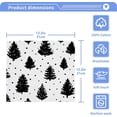 thumbnail image 5 of GZHJMY Christmas Tree Pattern Wash Cloth Set of 4, 12 x 12 Inch Cotton Baby Washcloths Absorbent and Super Soft Feel Fingertip Towel Face Towels for Bathroom, Gym, Spa, 5 of 7