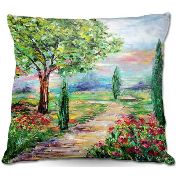 DiaNoche Designs Throw Pillows from Artist Karen Tarlton - Tuscany Radiance