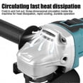 thumbnail image 2 of Makita 18V Cordless Angle Grinder with Battery for DIY & Professional Use, 2 of 5