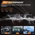 thumbnail image 7 of 2PCS Smoked Lens Front Side Marker Light Fender Light Turn Signal Light Turn Warning Light with White LED For 1991 1992 1993 1994 1995 Toyota MR-2 SW20 2nd Gen All Models, 7 of 7