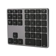 thumbnail image 1 of Teclado Numérico ANGGREK Teclado Numérico Inalámbrico Recargable de Metal 35 Teclas, 1 of 8