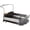 Black, variant on Low Profile Carbon Steel Dishrack, one size, Charcoal