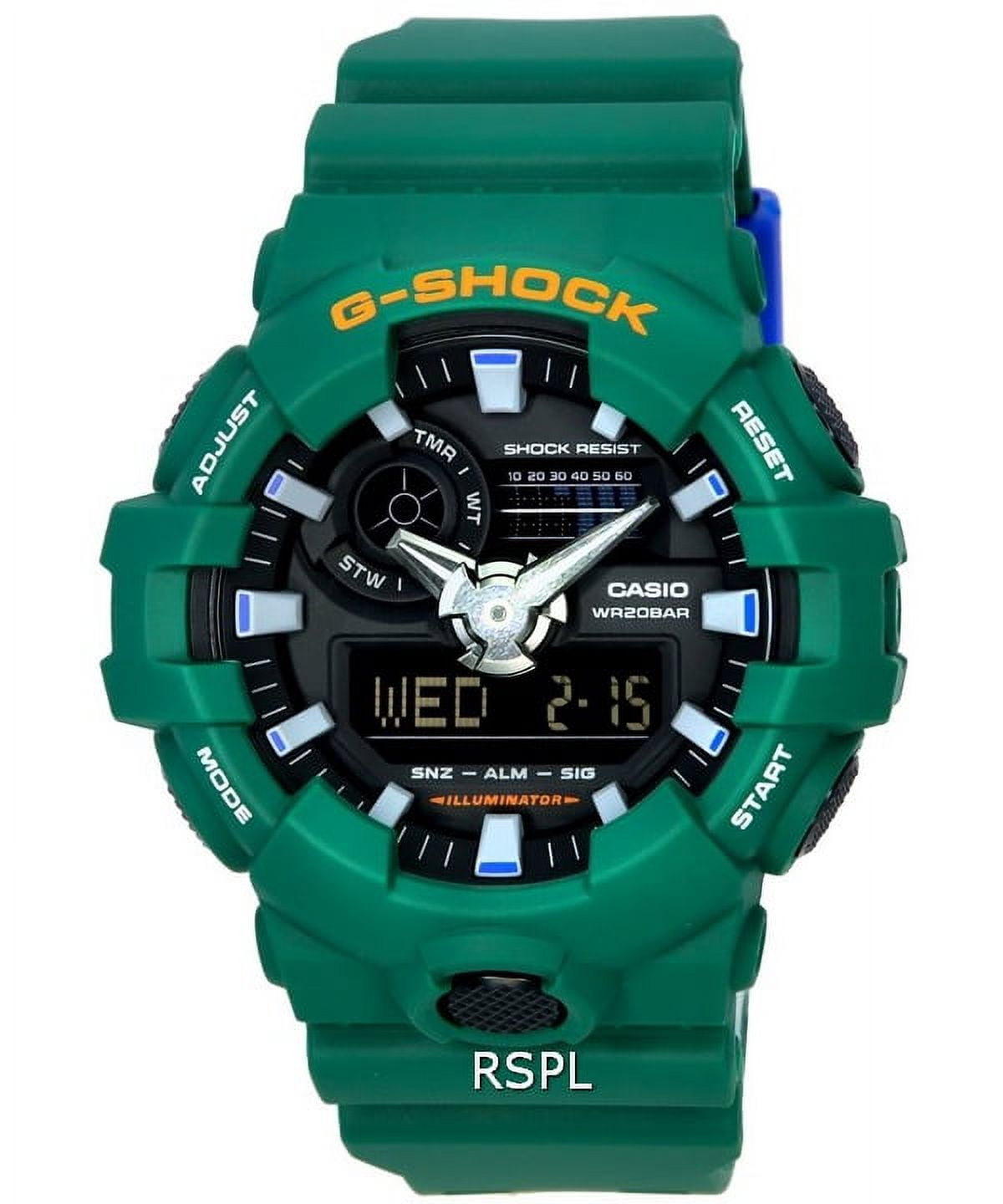 Casio G-Shock ANALOG-DIGITAL Mens Watch GA2100VB-1A Casio G-Shock ANALOG-DIGITAL Mens Watch GA2100VB-1A