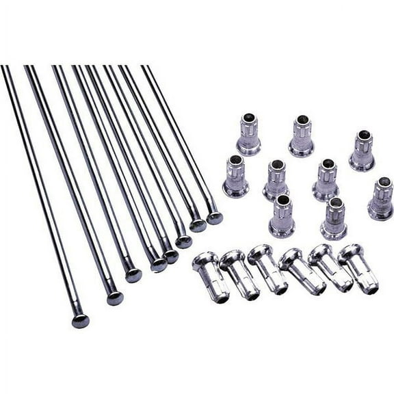 Excel Colorworks MX Front Spoke and Nipple Set Stainless 21 x 1.60 (XS9-11217)