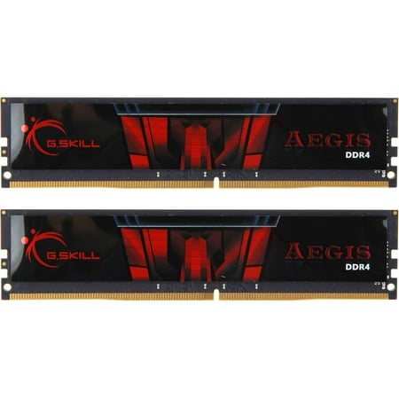 G.SKILL Aegis 32GB (2 x 16GB) 288-Pin PC RAM DDR4 2666 (PC4 21300) Desktop Memory Model F4-2666C19D-32GIS