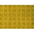 thumbnail image 1 of Ahgly Company Machine Washable Indoor Rectangle Checkered Yellow Modern Area Rugs, 5' x 8', 1 of 4
