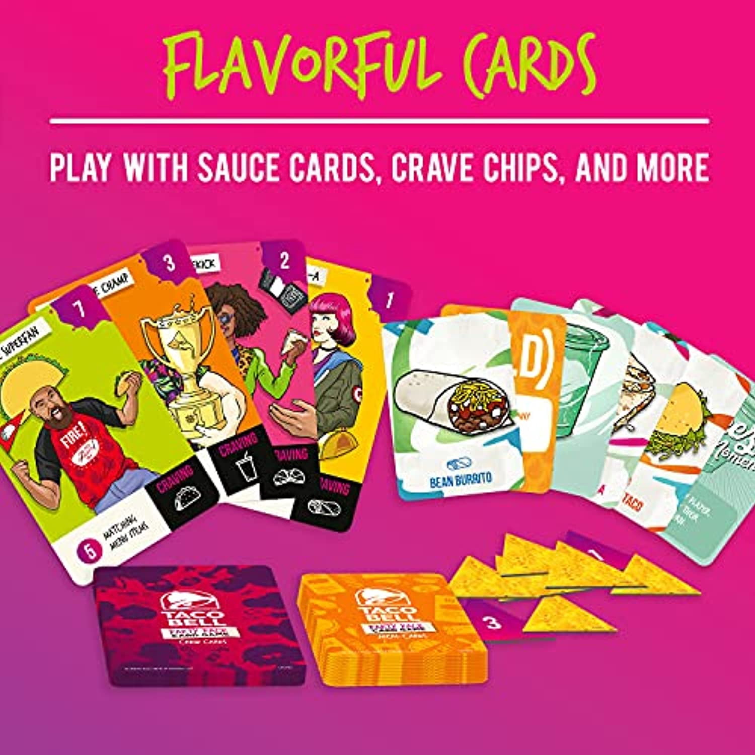 Taco Bell Party Pack Card Game