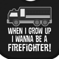 thumbnail image 4 of Inktastic Future Firefighter Boys Fire Truck Boys or Girls Baby Bib, 4 of 4