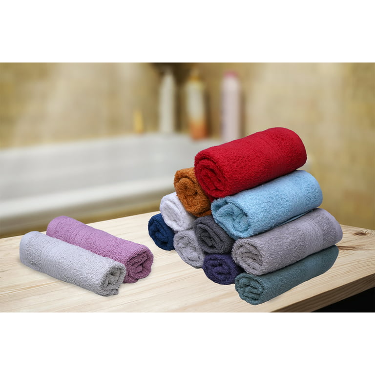 13 x 13 Premium Color Washcloths - 1.50 lb/dz
