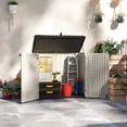 thumbnail image 2 of Outsunny Armoire de Rangement de 185 Gallons avec Dessus Ouvrant et Portes Verrouillables, 2 of 10
