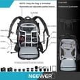 thumbnail image 3 of Mochila impermeable a prueba de golpes Neewer Pro Camera Case Neewer Pro, 3 of 8