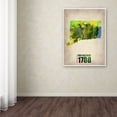 thumbnail image 3 of Trademark Fine Art "Connecticut Watercolor Map" Canvas Art by Naxart, 3 of 3