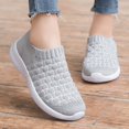 thumbnail image 4 of Vedolay Women Sneakers Women's Soft Flat Shoes Slip-on Round Toe Non-Slip Casual Shoes,Pink 8.5, 4 of 4