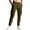 Army Green, variant on Under 10 dollars! Cargo Pants for Men Casual Elastic Waist Solic Color Leggings Soft Comfy Fashion Lounge Drawstring Hiking Outfits