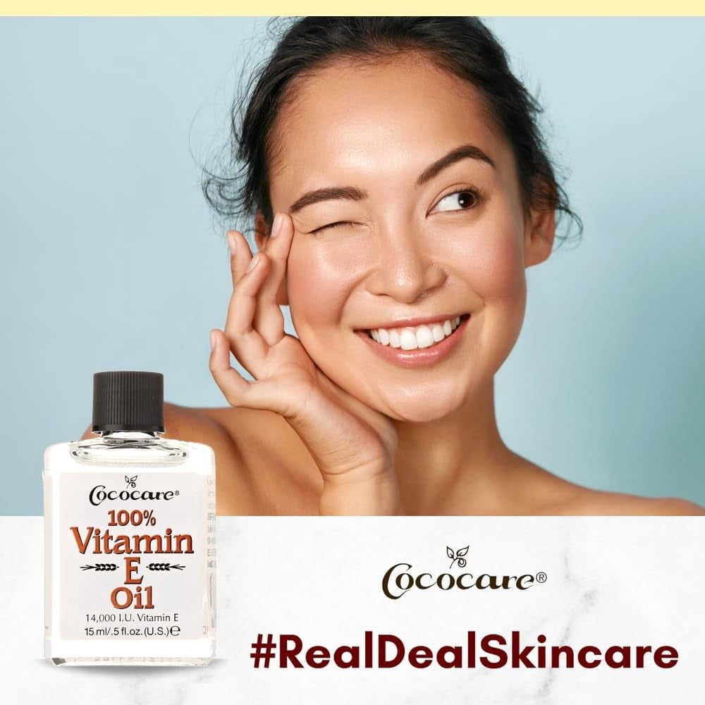 Cococare 100% Vitamin E Oil 0.5 fl oz Pack of 3