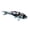 F, variant on Plastic Fish Mini Koi Fish Figurines PVC Carp Statues Realistic Fish Aquarium Decorations Fake Fish for Fish Tank Fairy Garden Dollhouse Miniature Decor Fish Toy