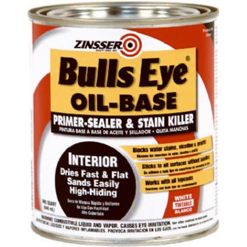 Bulls Eye Oilbased Primer/sealer & Stain Killer, 1 Qt., Zinsser, 03544