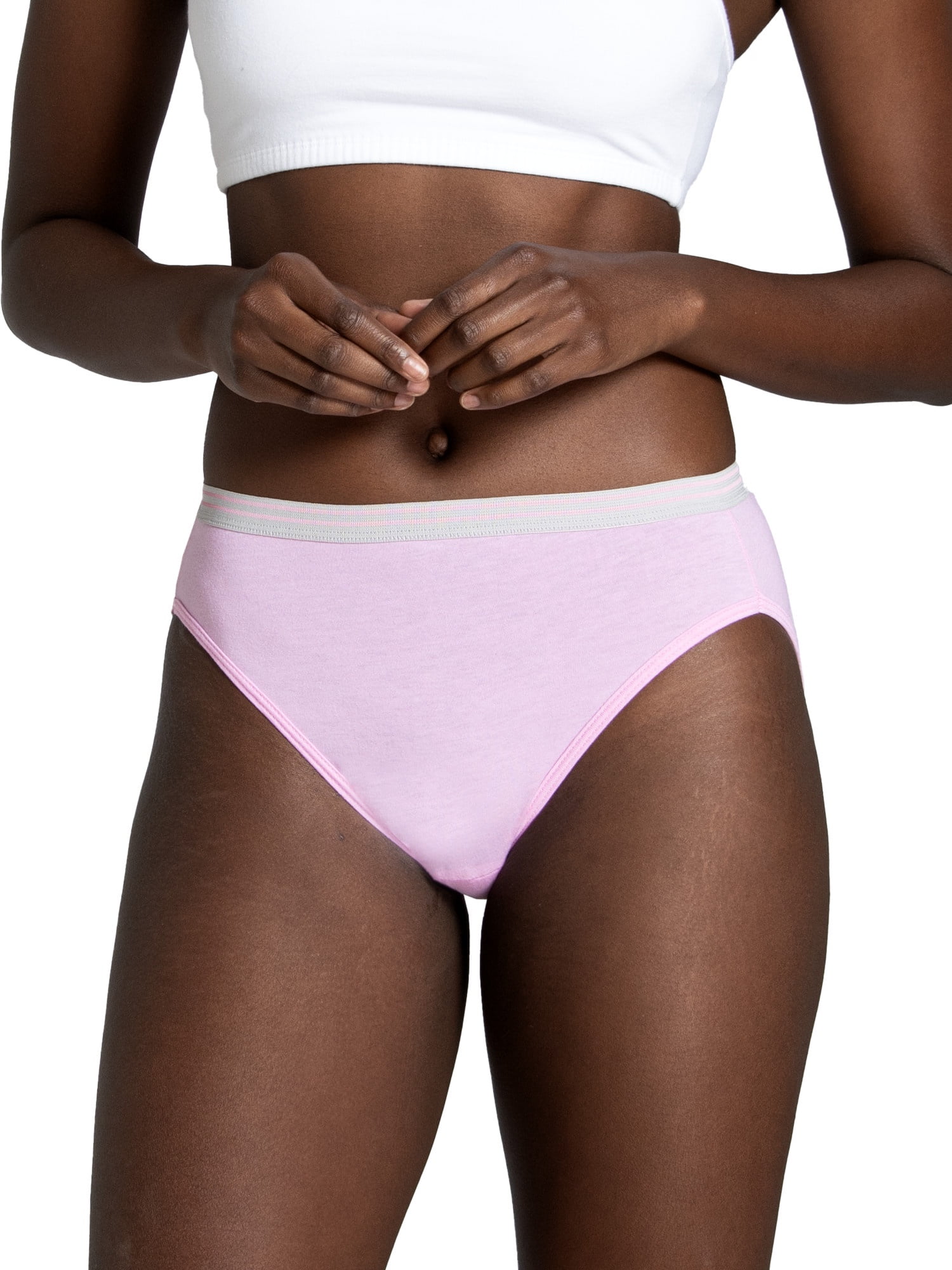 新品未使用BRIEFING ladies Fruit of the Loom Women's Cotton Brief Underwear 10-Pack Soft