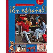 Pre-Owned McDougal Littell ?En Espa?ol!: Student Edition Level 1 2000 (Hardcover 9780395910818) by Estella Gahala, McDougal Littel (Prepared for publication by), Houghton Mifflin Company (Producer)