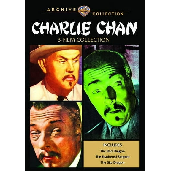 Charlie Chan 3-Film Collection (DVD), Warner Archives, Mystery & Suspense