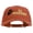 Red, variant on US Marine Corps Design Embroidered 6 Panel Structured Cotton Twill Cap Made in USA - Red OSFM