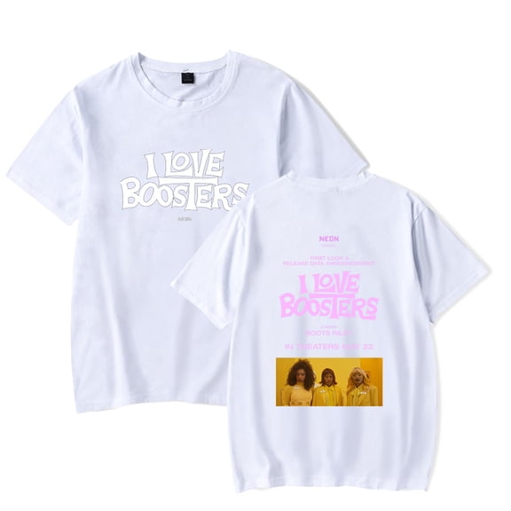 I Love Boosters Movie T-shirt Summer Unisex Short-sleeved 2026 Casual Design Tee