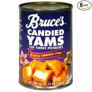 Bruce Candied Yam In Syrup, 16 Oz Can, Quantity of 12