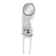 thumbnail image 1 of Herramienta de Divot de Golf Cola Suministros de golf Acero inoxidable Plegable Plata, 1 of 8
