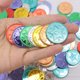 thumbnail image 1 of 100 Monedas Coloridas Estrella, “Idea Brillante Brillante” Monedas de Plástico para Niños Pemalin Pemalin, 1 of 2