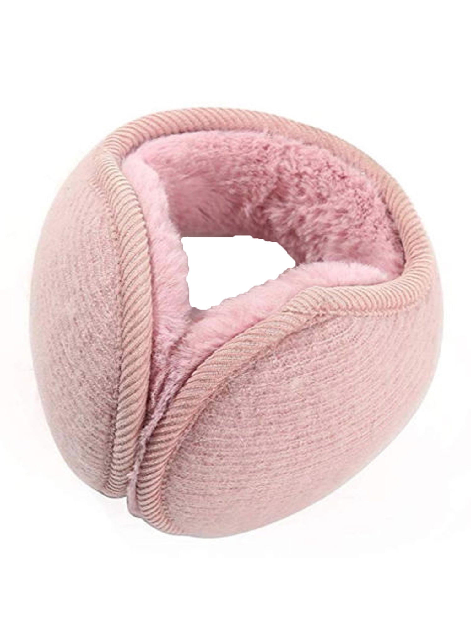 Zoiuytrg Unisex Foldable Fleece Ear Muffs Winter Ear Warmers Cover