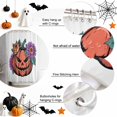 thumbnail image 6 of Shower Curtains for Bathroom-36"x72",Halloween Funny Pumpkin Ghost Waterproof Bath Curtain Grommet Shower Curtain Set with Hooks, 6 of 9