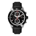 thumbnail image 1 of Reloj automático cronógrafo Montblanc 116098 TimeWalker de cuero con esfera negra para hombre, 1 of 2